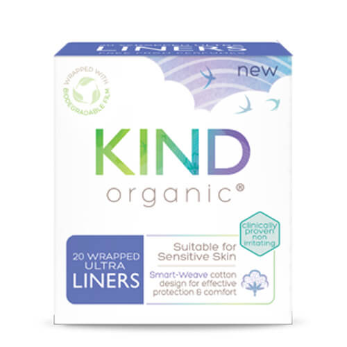 Kind Organic wrapped liners